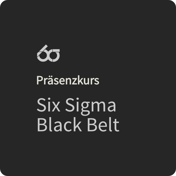 2024 Frankfurt | Six Sigma Black Belt – Komplettkurs